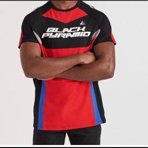 Black pyramid racing jersey